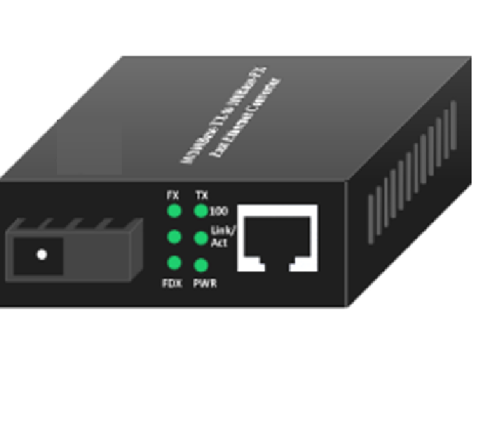 10/100Base-TX RJ45 Fast Ethernet Media Converter